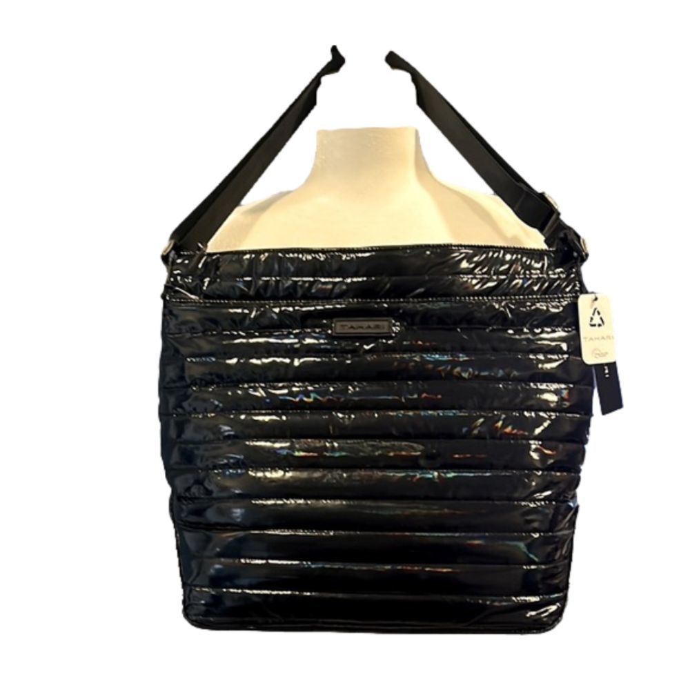 TAHARI Wooster recycled quilted  Hobo Bag